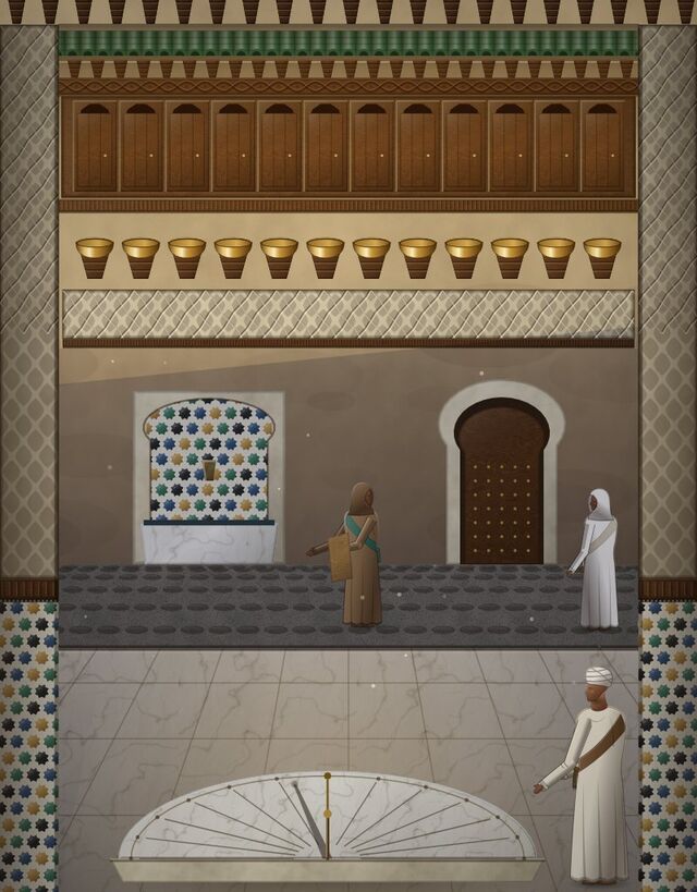 The painted cover of Twelve Windows, chapter 39 of WORN's Grand Tour of Time.
