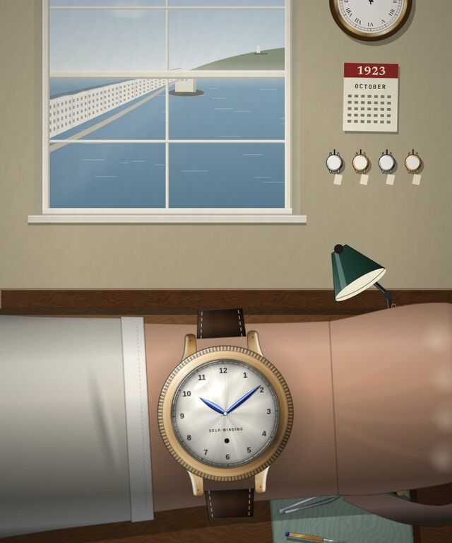 The painted cover of Wind It With Your Wrist, chapter 90 of WORN's Grand Tour of Time.