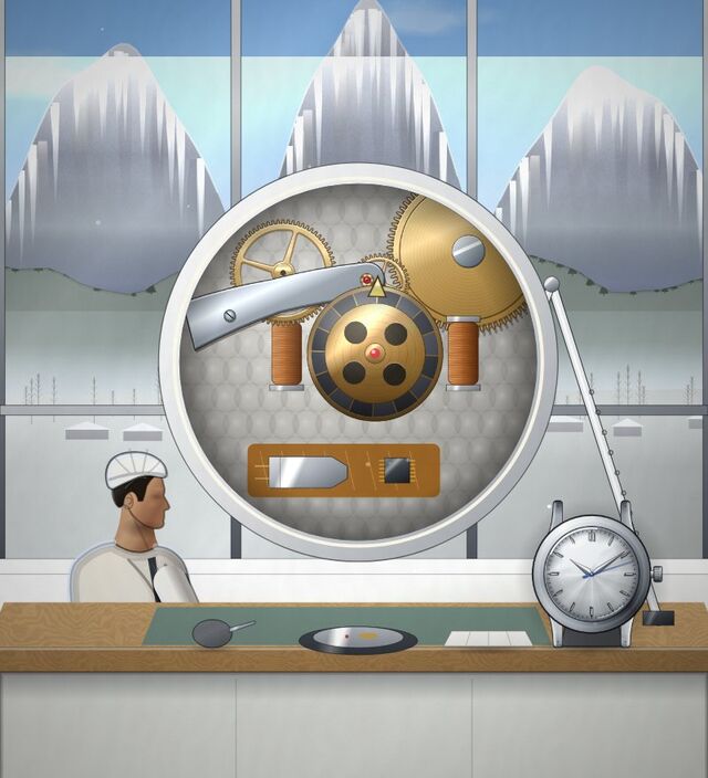 The painted cover of The Glide, chapter 106 of WORN's Grand Tour of Time.