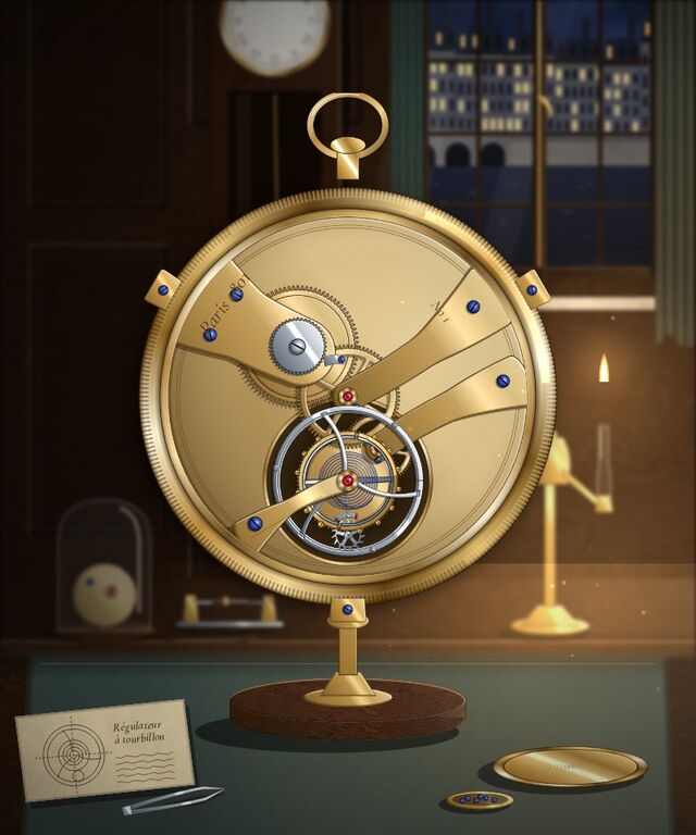 The painted cover of Spin the Cage, chapter 72 of WORN's Grand Tour of Time.