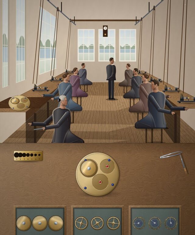 The painted cover of Swap the Parts, chapter 81 of WORN's Grand Tour of Time.