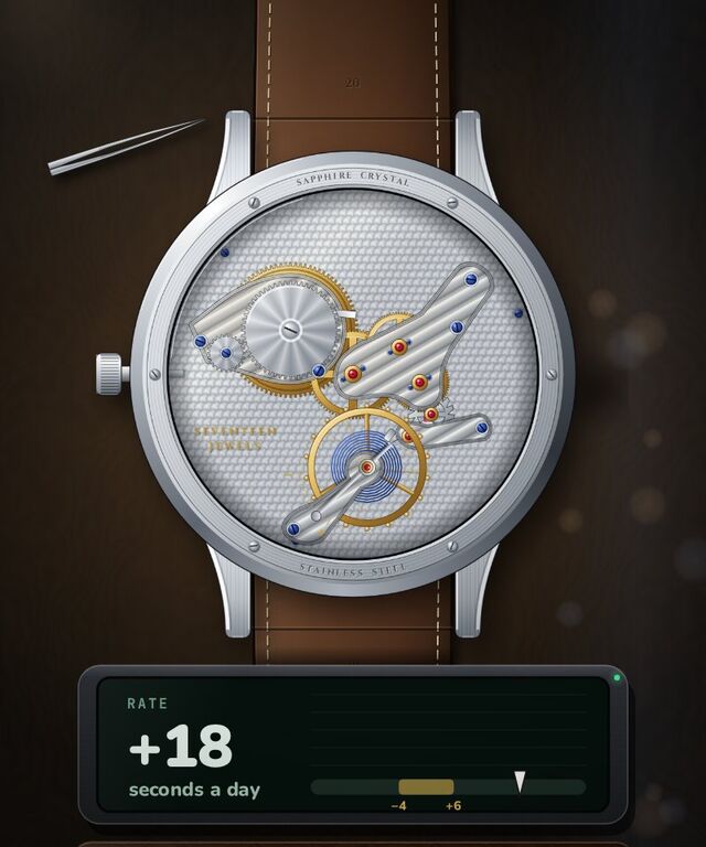 The painted cover of Hear Your Watch, chapter 109 of WORN's Grand Tour of Time.